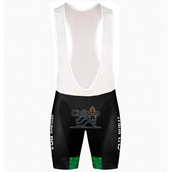 Caja Rural Ropa Ciclismo Culotte Corto 2019 Hombre Mangas Cortas Verde Negro